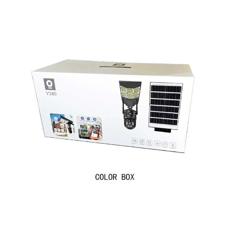 دوربین خورشیدی دو لنز V380 PRO — تصویر ۵