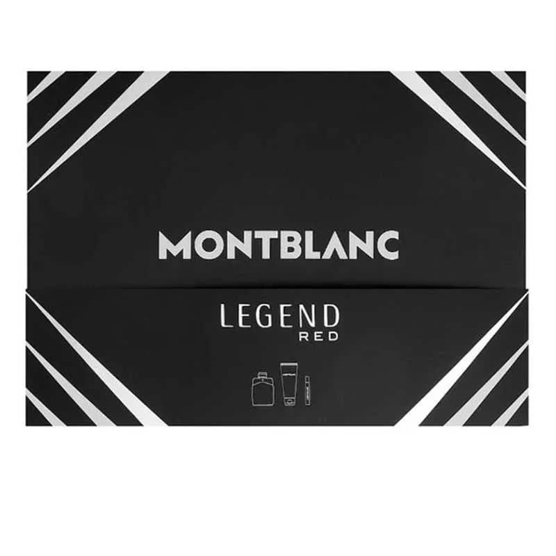 ست ادکلن هدیه مردانه Mont Blanc Legend Red – پک 3 عددی — تصویر ۲