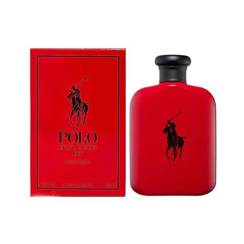 ادکلن رالف لورن پولو رد ادو تویلت Ralph Lauren Polo Red 125ml Edt Spr — تصویر ۲