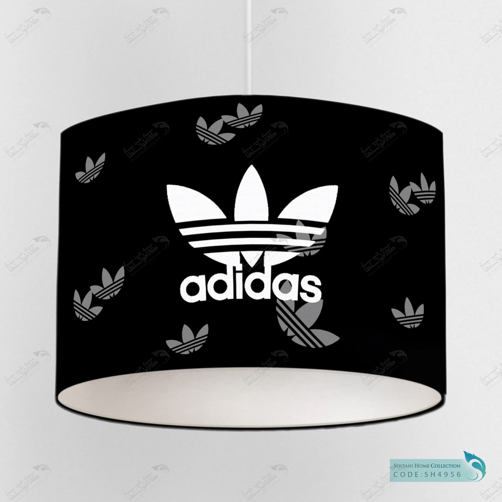 لوستر اتاق خواب پسرانه طرح آدیداس (adidas) کد SH4956