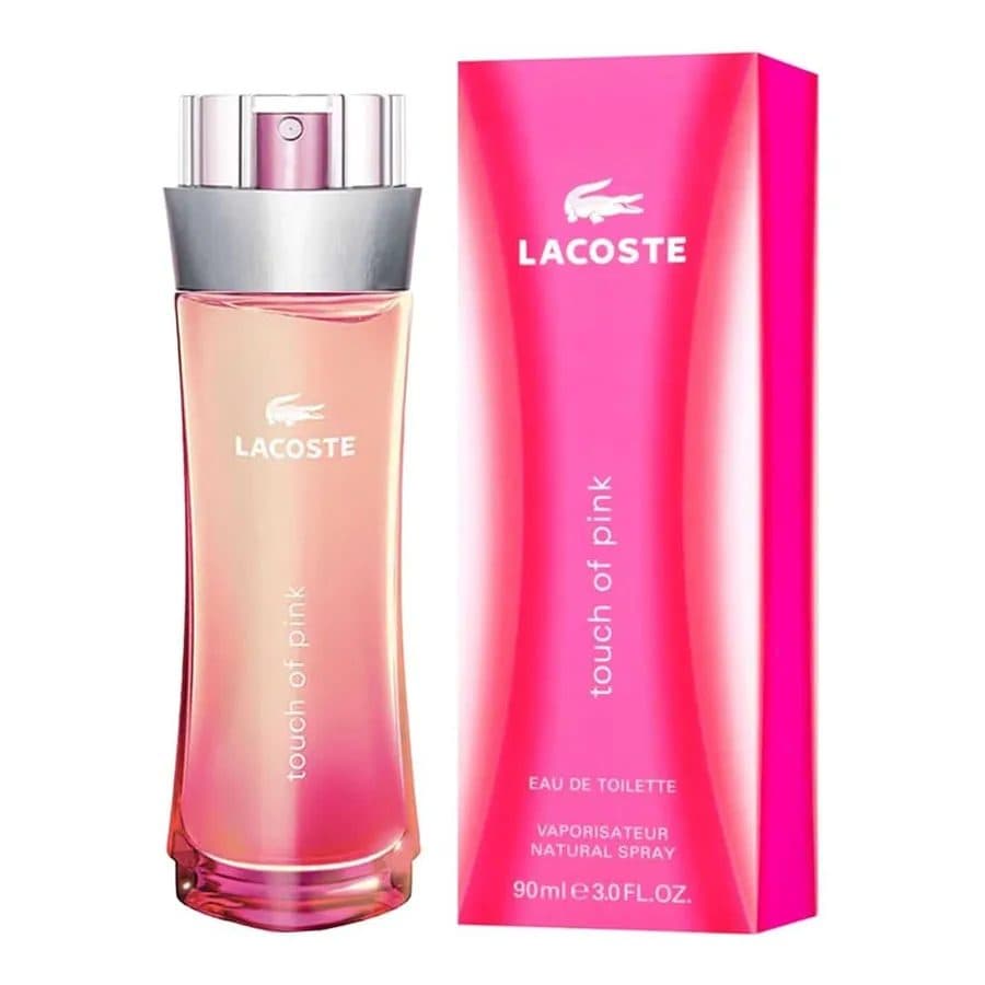 ادکلن ادو تویلت Lacoste تاچ آو پینک 90 میلی‌لیتر — تصویر ۴