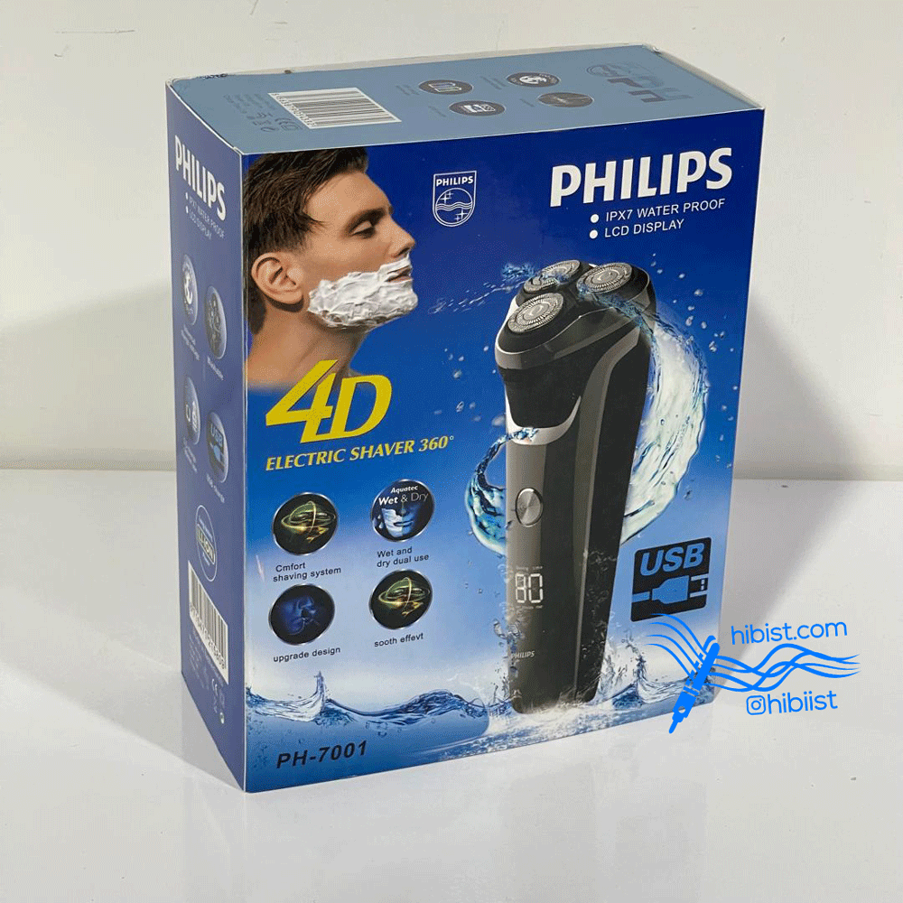 ریش تراش سه تیغ ضد آب فیلیپس مدل PH-7001 — تصویر ۳