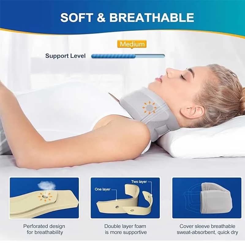 گردنبند طبی فومی ارگونومیک برند Cozyhealth — تصویر ۴