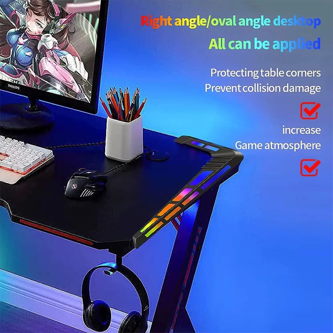 کیت نورپردازی میز گیمینگ-لامپ RGB میز گیمینگ فوتونیکس مدل PX-DSL-01 همراه ریموت کنترل — تصویر ۳