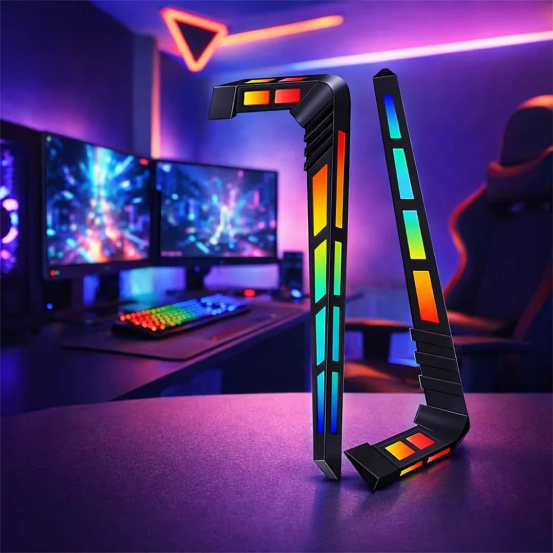 کیت نورپردازی میز گیمینگ-لامپ RGB میز گیمینگ فوتونیکس مدل PX-DSL-01 همراه ریموت کنترل — تصویر ۶