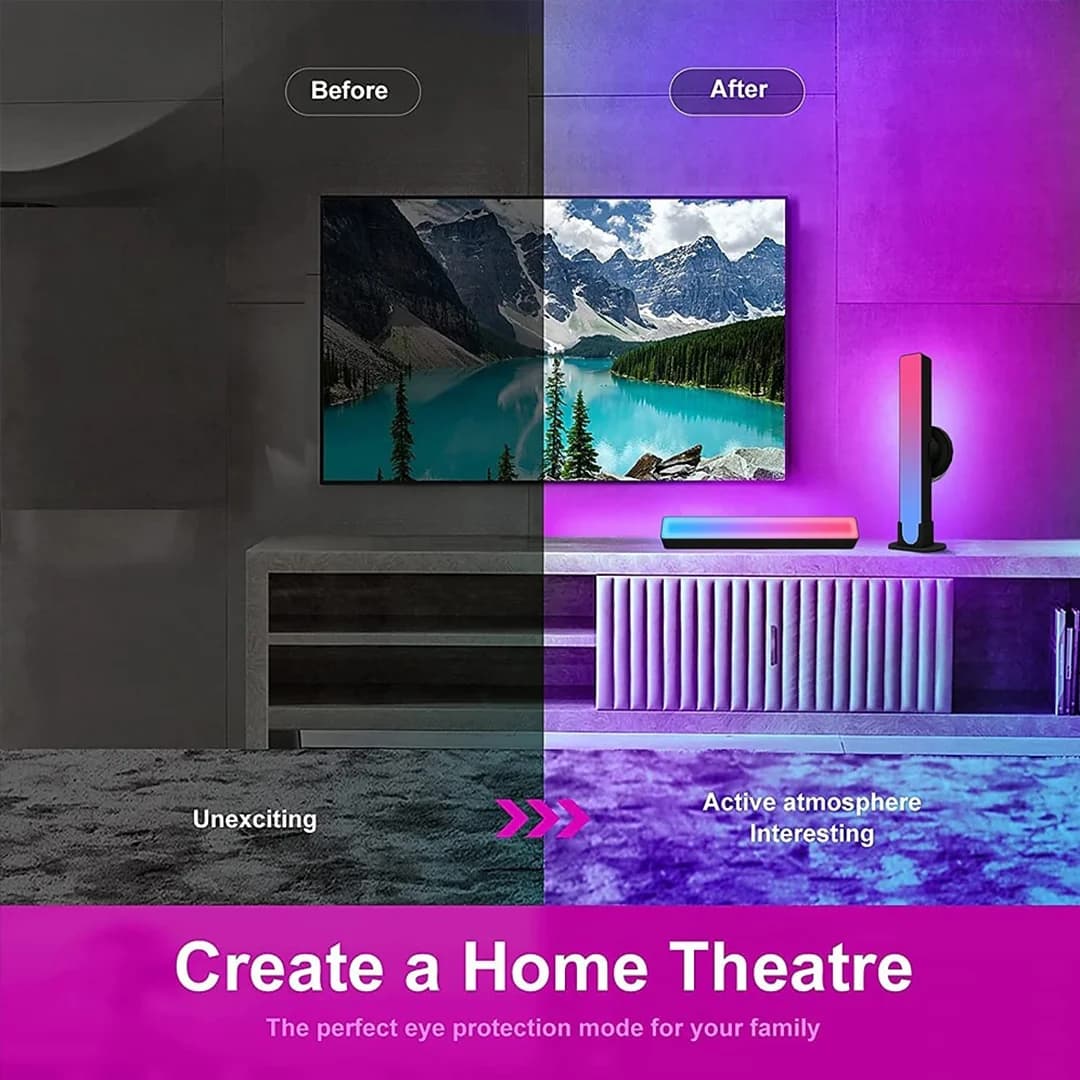 اکولایزر هوشمند RGB فوتونیکس مدل PX-SAL-04 موزیکال همراه اپلیکیشن موبایل و ریموت کنترل — تصویر ۵
