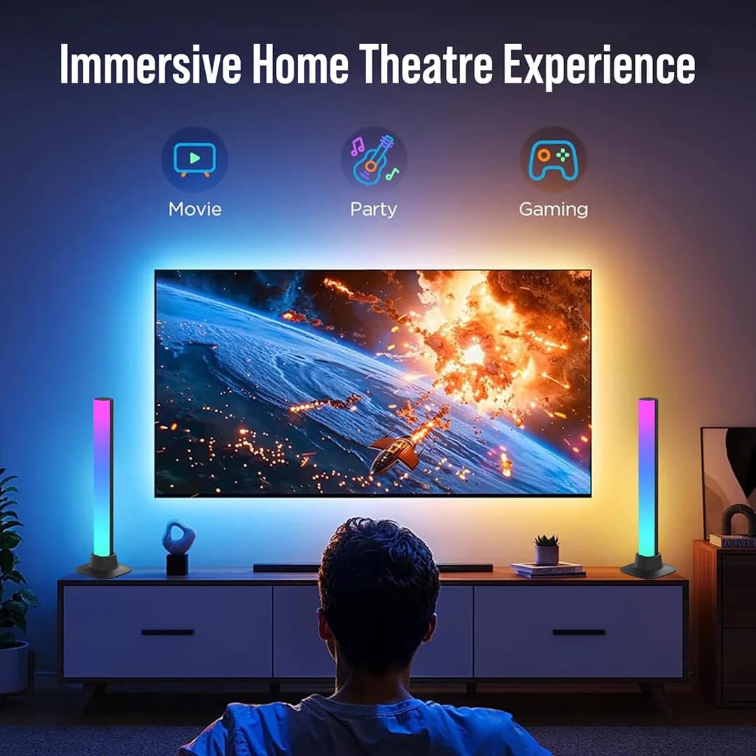سینککیت تلویزیون | لایت بار هوشمند RGB فوتونیکس مدل PX-TSBL-55 با قابلیت سینک با تصویر تلویزیون (Sync Box Kit) — تصویر ۲