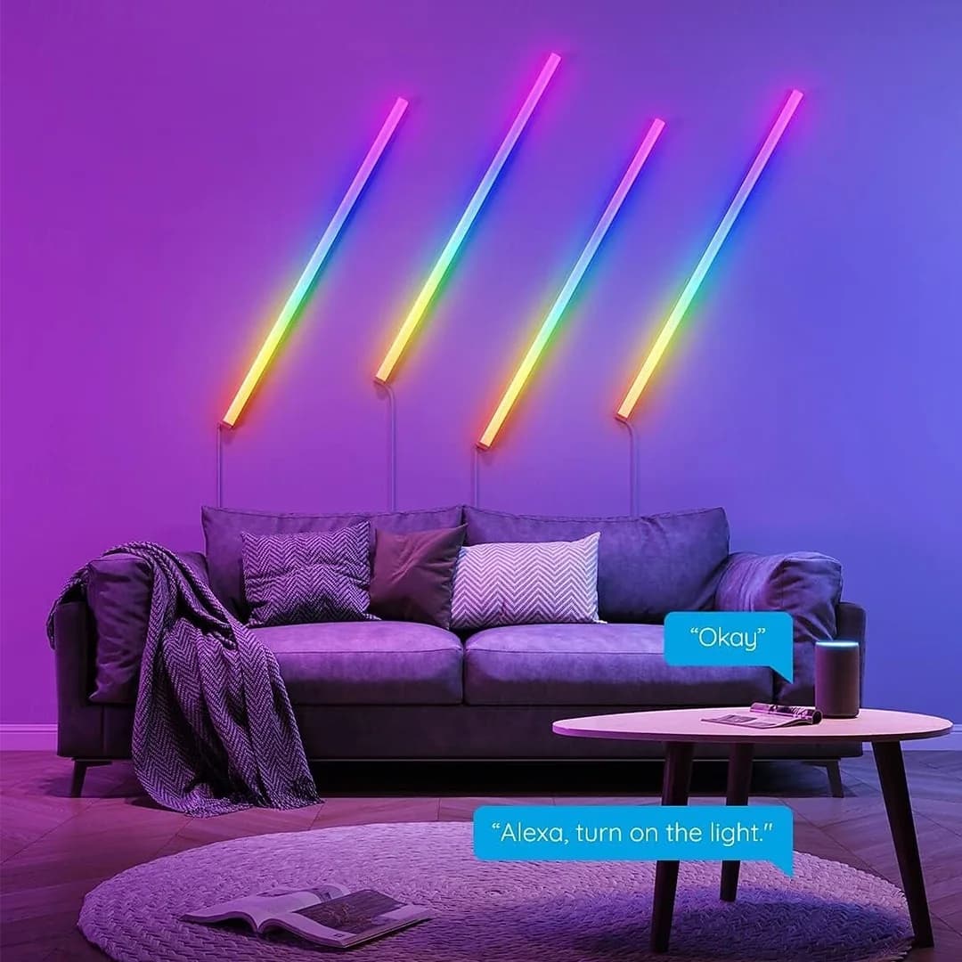 بیم لایت هوشمند 6 تکه RGB فوتونیکس مدل PX-SLX-03 با تکنولوژی Tuya و ریموت کنترل — تصویر ۶