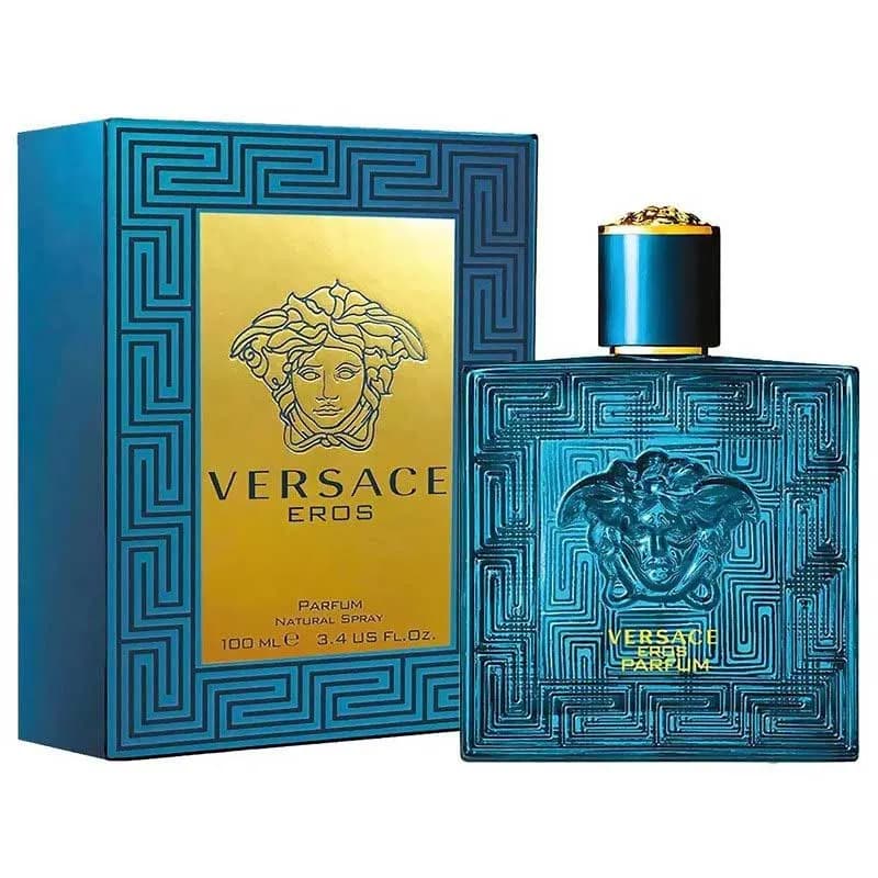ادکلن ورساچه اروس پرفیوم 2021 مردانه Versace Eros 100ml Parfum Spr — تصویر ۲