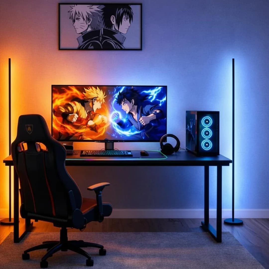 سینک‌کیت مانیتور | کرنرلایت هوشمند RGB فوتونیکس مدل PX-PSFL-01 با قابلیت سینک با تصویر مانیتور (PC-Sync) — تصویر ۴
