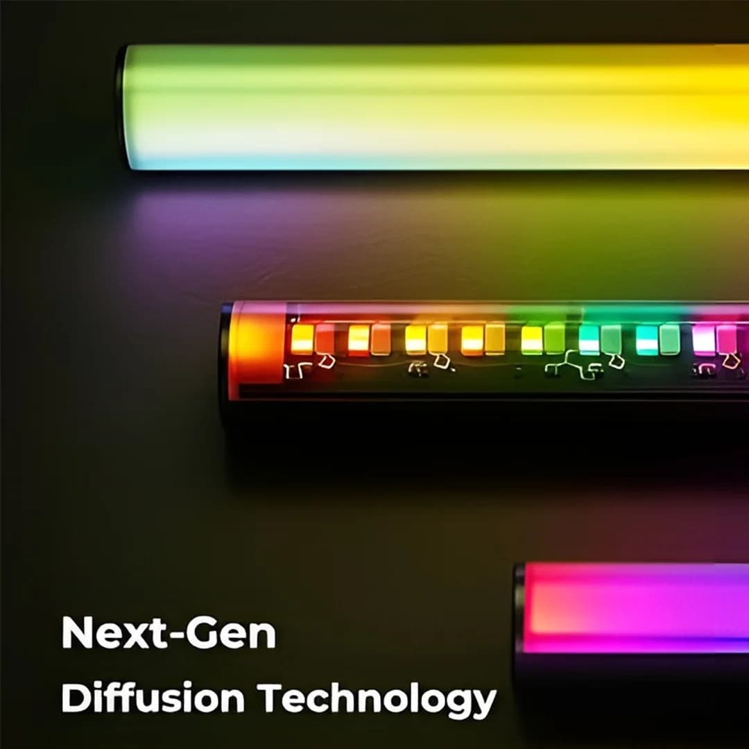 سینک‌کیت مانیتور | کرنرلایت هوشمند RGB فوتونیکس مدل PX-PSFL-01 با قابلیت سینک با تصویر مانیتور (PC-Sync) — تصویر ۵