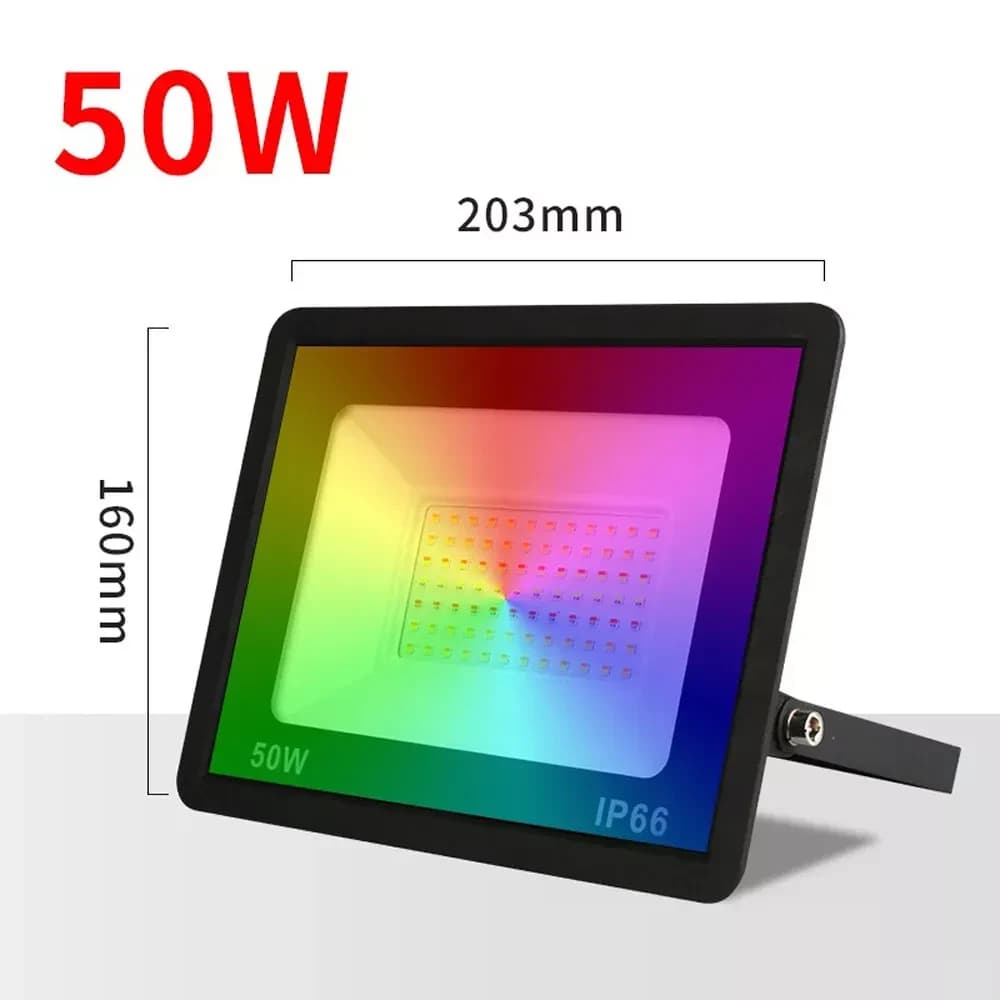 پرژکتور RGB هوشمند فوتونیکس مدل PX-RRJ-050 همراه اپلیکیشن موبایل برای نور پس زمینه — تصویر ۲