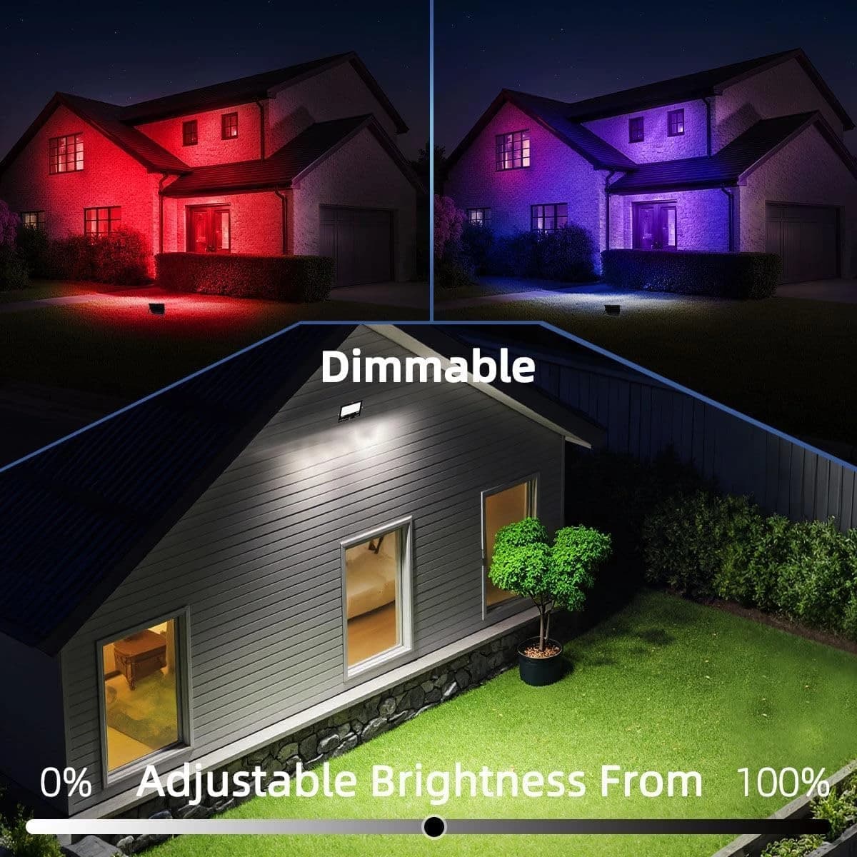 پرژکتور RGB هوشمند فوتونیکس مدل PX-RRJ-050 همراه اپلیکیشن موبایل برای نور پس زمینه — تصویر ۴