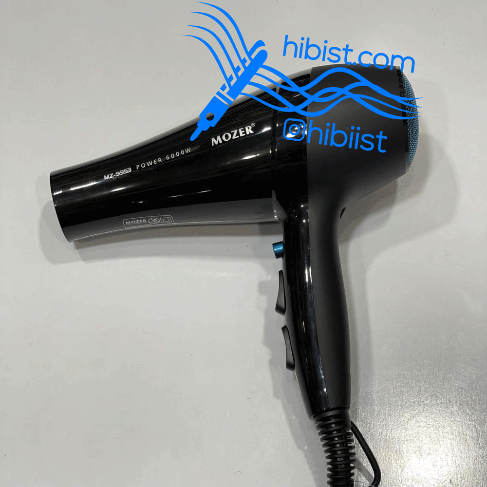 سشوار موتور سنگین فوق حرفه ای مارک MOZER مدل MZ-9953