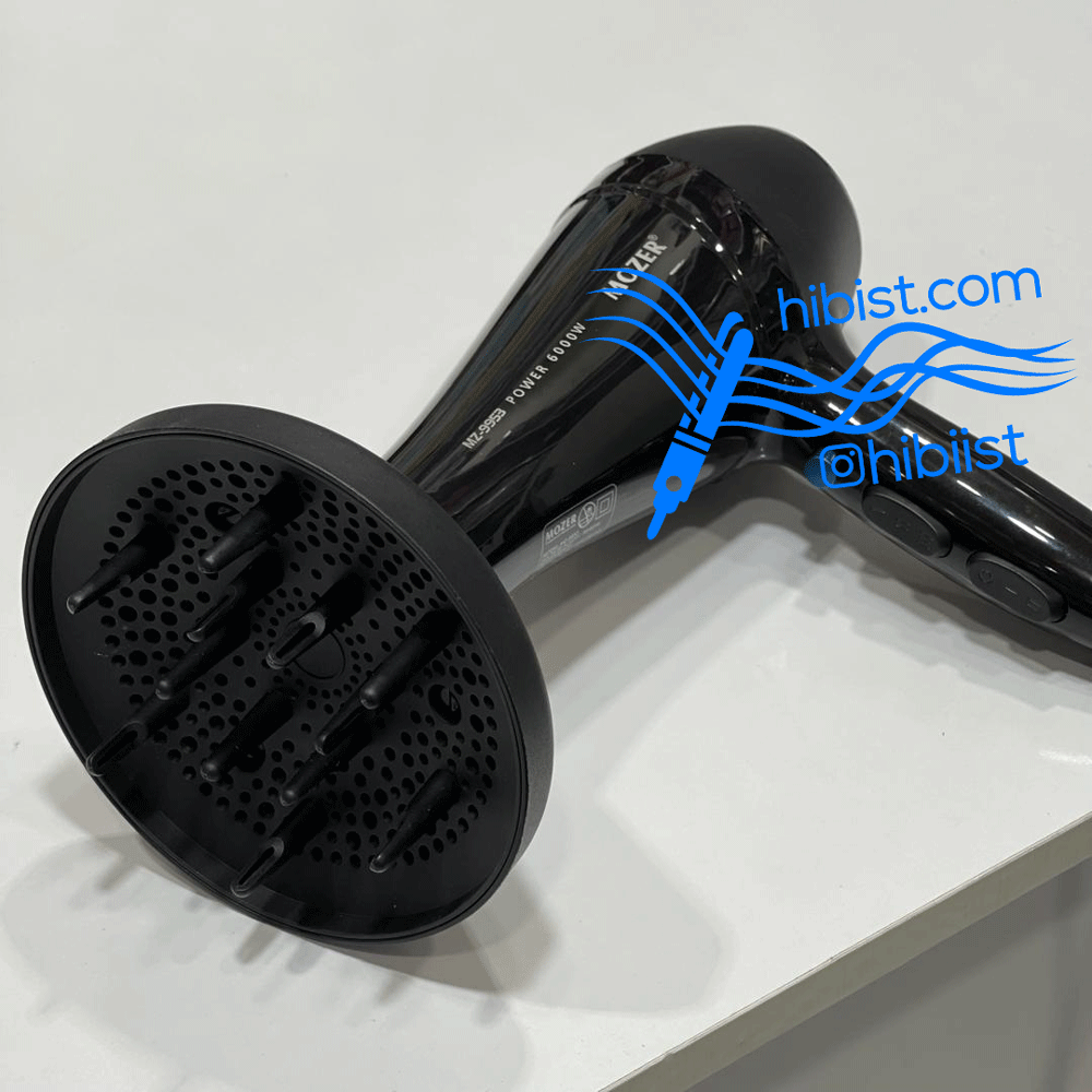 سشوار موتور سنگین فوق حرفه ای مارک MOZER مدل MZ-9953 — تصویر ۵