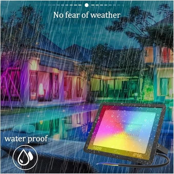 پرژکتور RGB هوشمند فوتونیکس مدل PX-RRJ-100 همراه اپلیکیشن موبایل برای نور پس زمینه — تصویر ۳