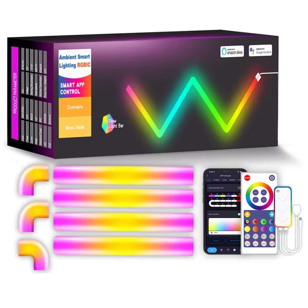 بیم لایت هوشمند 7 تکه (4+3) RGB فوتونیکس مدل PX-SLX-01 با تکنولوژی Tuya و ریموت کنترل