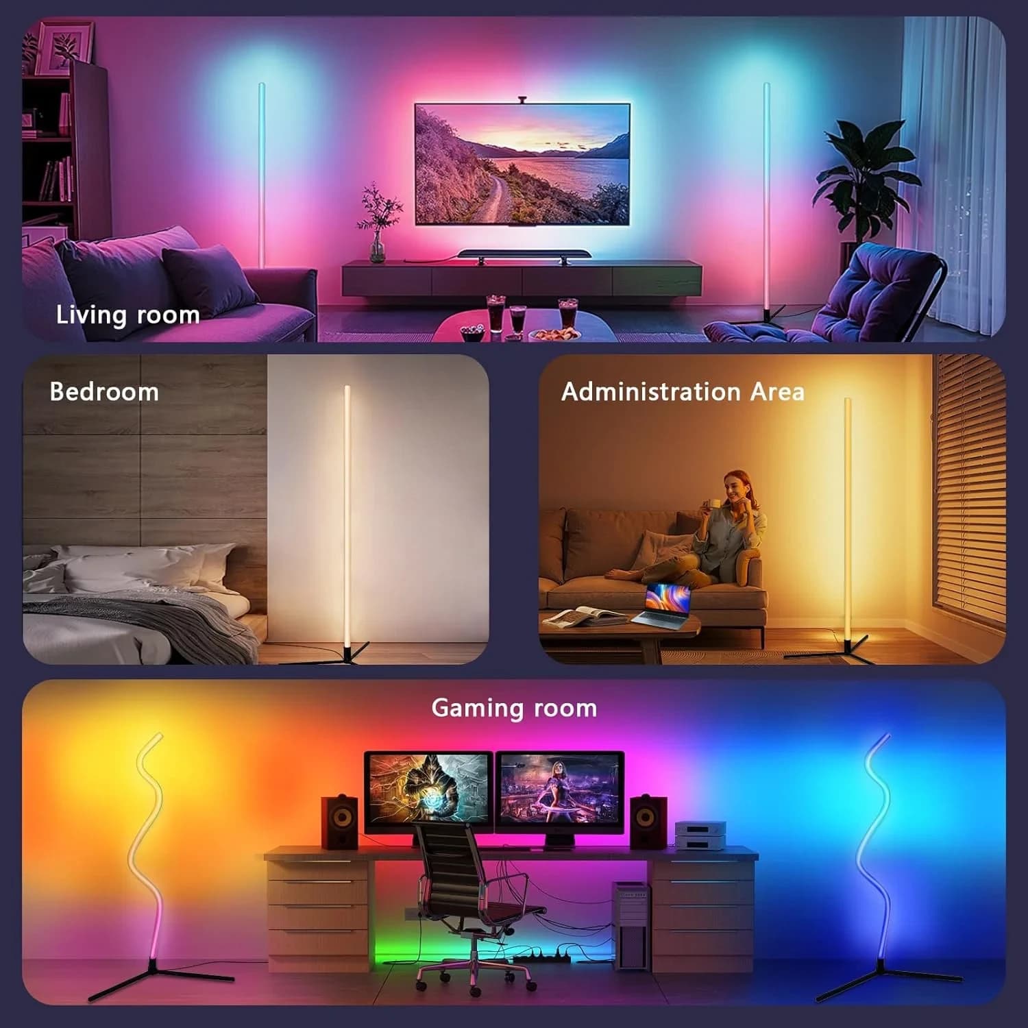 کرنرلایت فلکسیبل هوشمند RGB فوتونیکس مدل PX-CL-02 همراه ریموت کنترل و اپلیکیشن موبایل — تصویر ۷