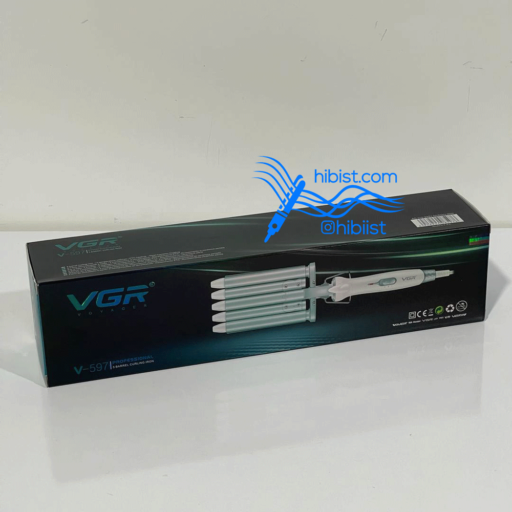 فر عربی فر کننده مو پنج میله ای VGR مدل V-597 — تصویر ۲
