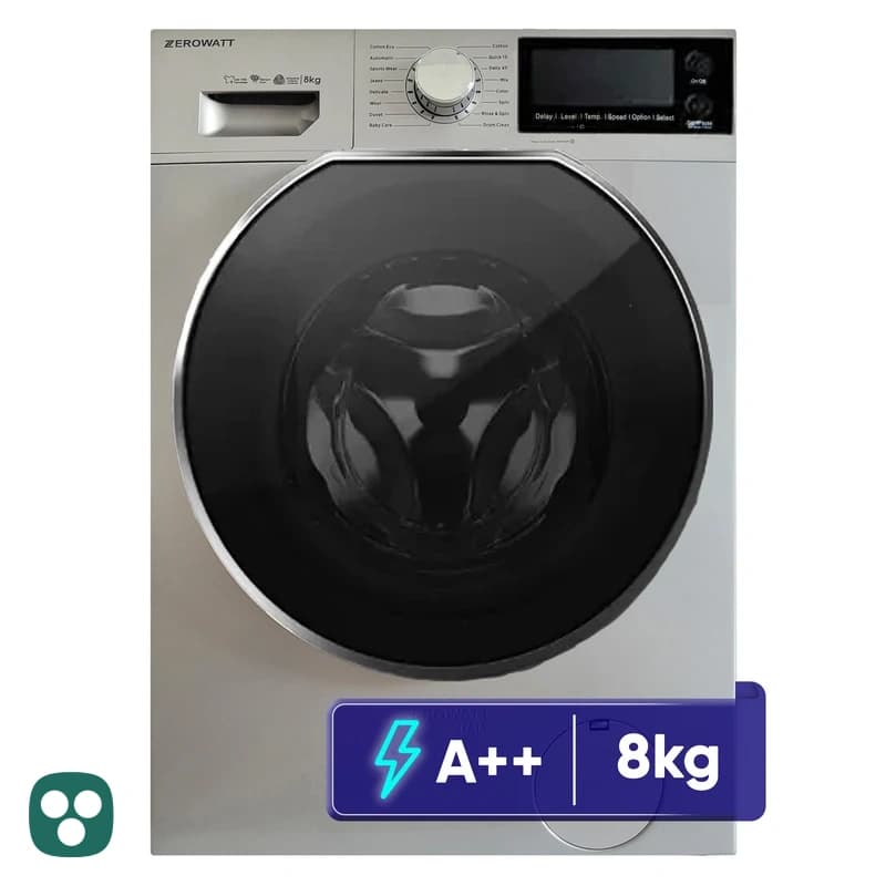 ماشین لباسشویی زیرووات 8 کیلویی مدل FC4860 دارای درب اسموکی — تصویر ۴
