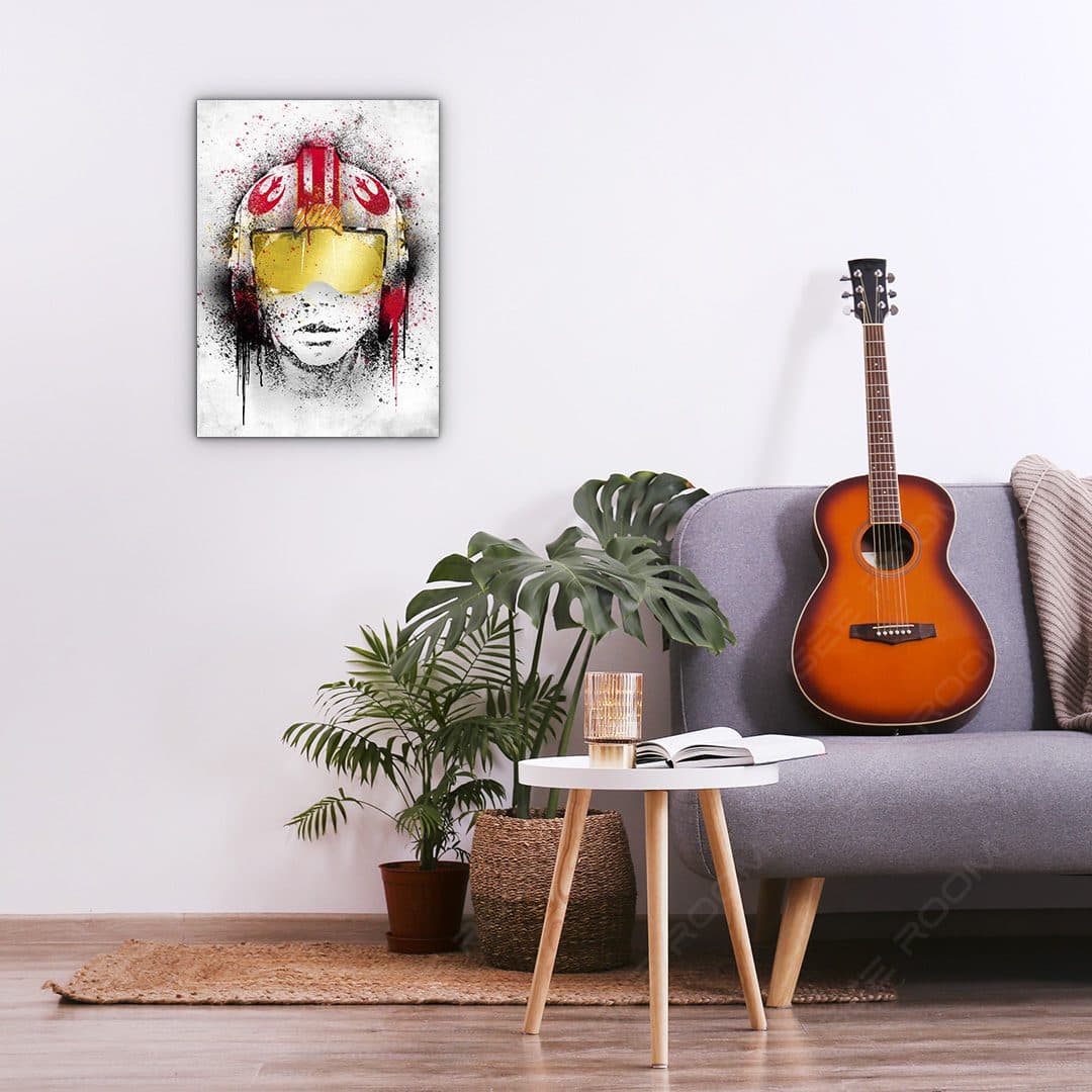 تابلو عکس گیمینگ جنگ ستارگان – گرافیتی کلاه خود (عمودی) Helmets Graffiti-021 — تصویر ۵