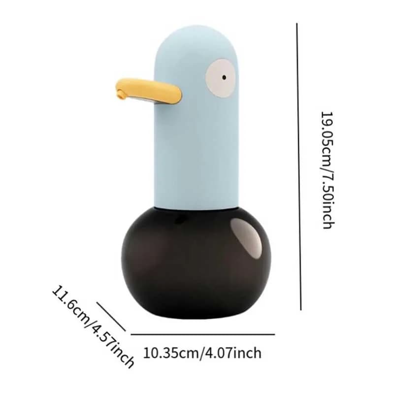 جا‌صابونی اتوماتیک اردکی (Duck Cartoon Automatic Soap Dispenser) — تصویر ۲