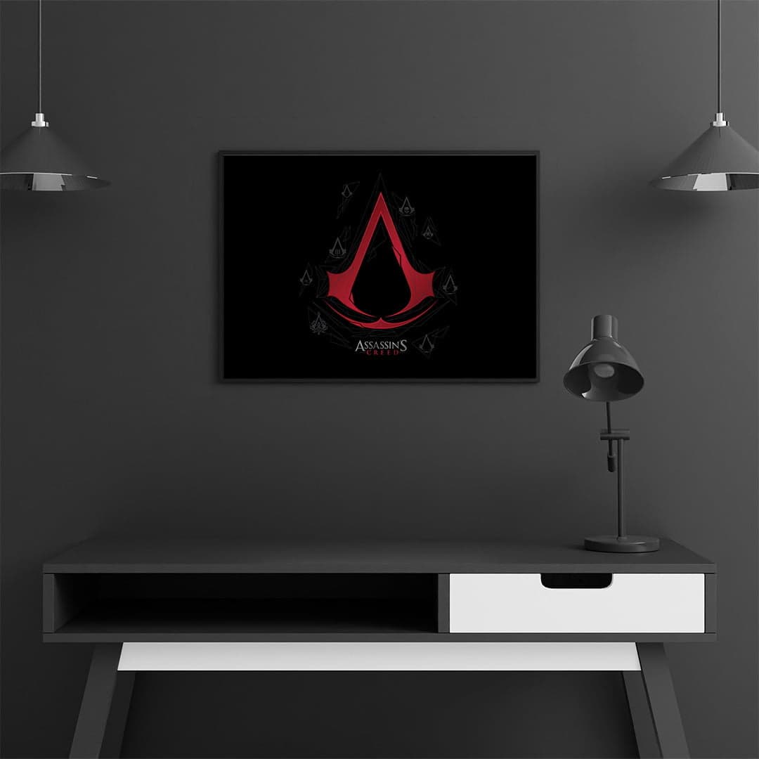 تابلو عکس اتاق گیمینگ با تم اساسینز کرید (افقی) Assassin’s Creed-020 — تصویر ۳