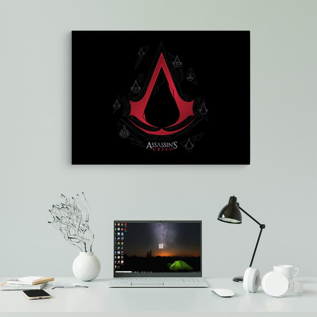 تابلو عکس اتاق گیمینگ با تم اساسینز کرید (افقی) Assassin’s Creed-020 — تصویر ۲