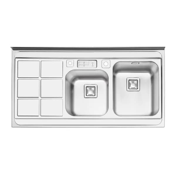 سینک ایلیا استیل 1065 روکار — تصویر ۳