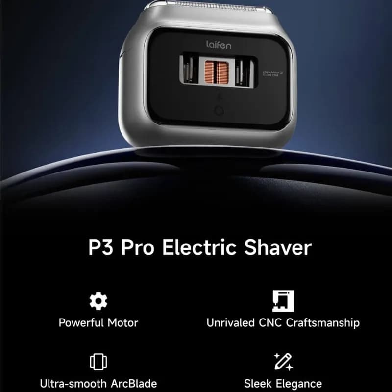 ماشین اصلاح شارژی لایفن مدل Laifen P3 Pro — تصویر ۳