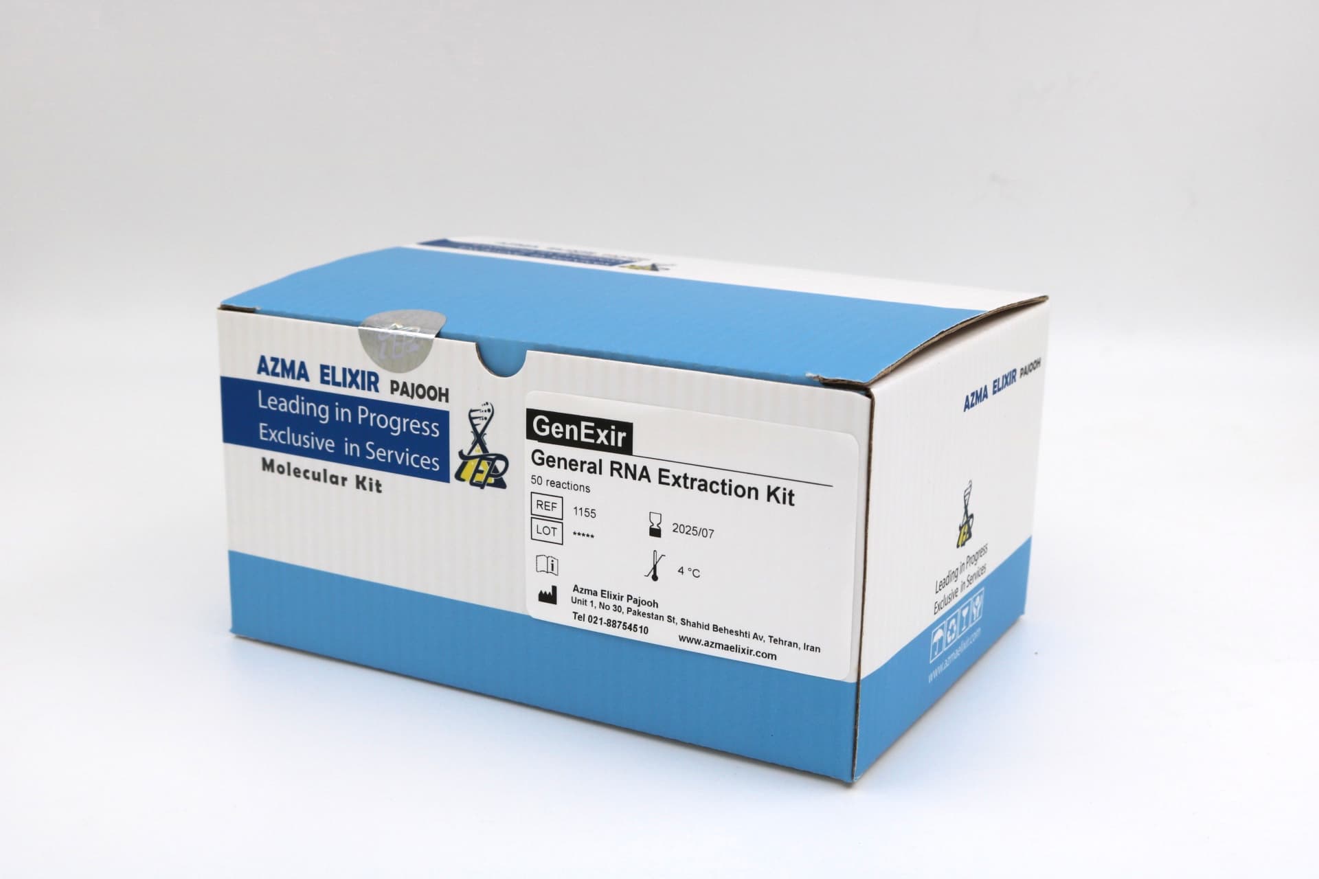 کیت استخراج RNA عمومی / GenExir General RNA Extraction Kit — تصویر ۲