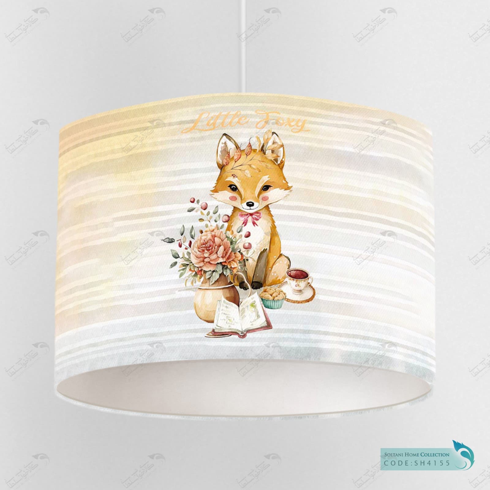 لوستر اتاق خواب پسرانه طرح روباه کد SH4155