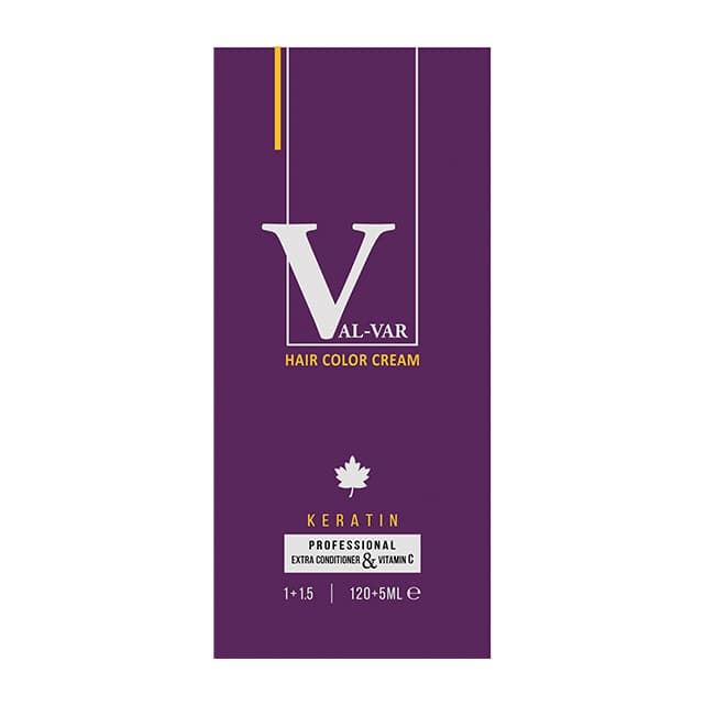کاتالوگ رنگ مو val var