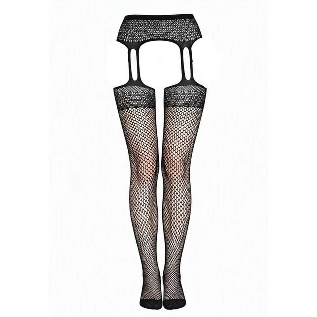 جوراب شلواری فاق باز طرح دار ؛ کد 6069