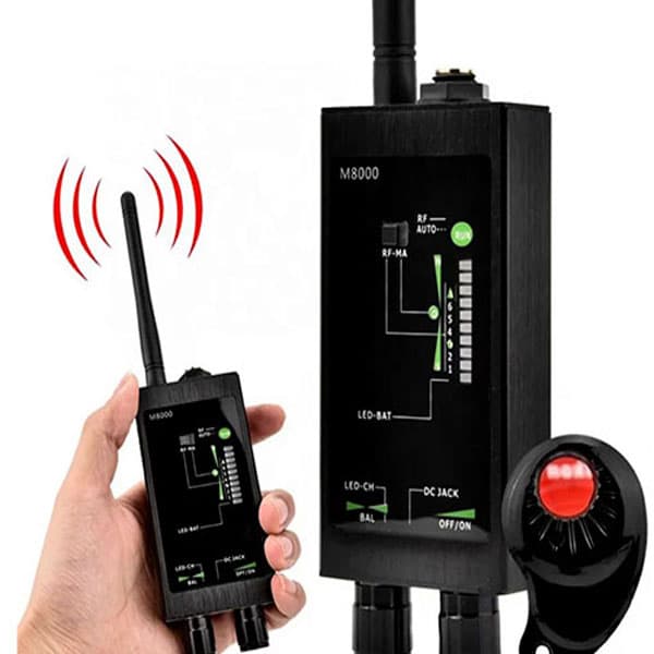 دستگاه فرکانس یاب M8000 – قوی‌ترین دستگاه شناسایی دوربین، شنود و GPS — تصویر ۲