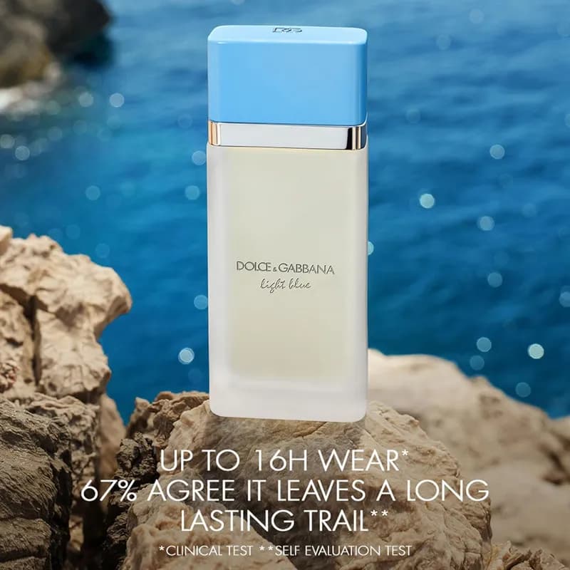 عطر زنانه دولچه اند گابانا Light Blue Eau de Toilette حجم 100 میلی‌لیتر — تصویر ۵