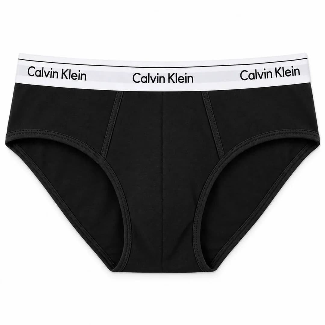 شورت مردانه اسلیپ نخی مشکی Calvin Klein کلوین کد 8001