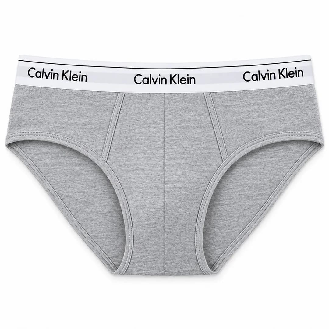 شورت مردانه اسلیپ نخی طوسی Calvin Klein کلوین کد 8001