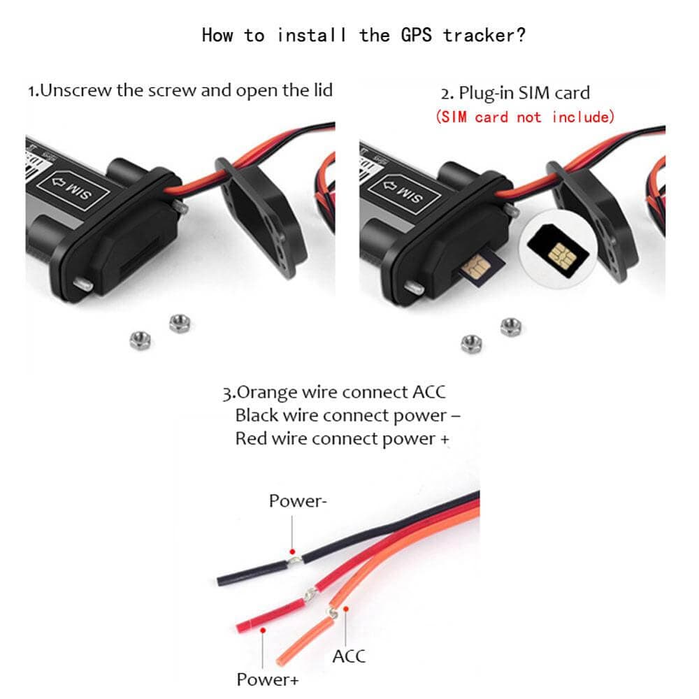 ردیاب موتورسیکلت سینوترک مدل Sinotrack ST-901 — تصویر ۳