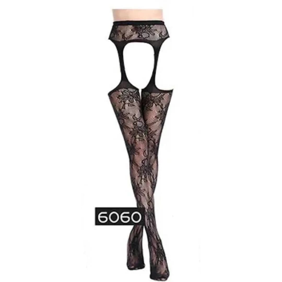 جوراب شلواری فاق باز کد 6060