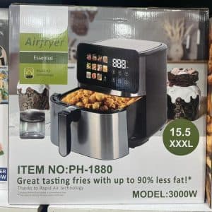 سرخ‌کن بدون روغن ۱۵ لیتری دو المنت بزرگ فیلیپس مدل pH1880 صفحه مانیتوری تبلتی