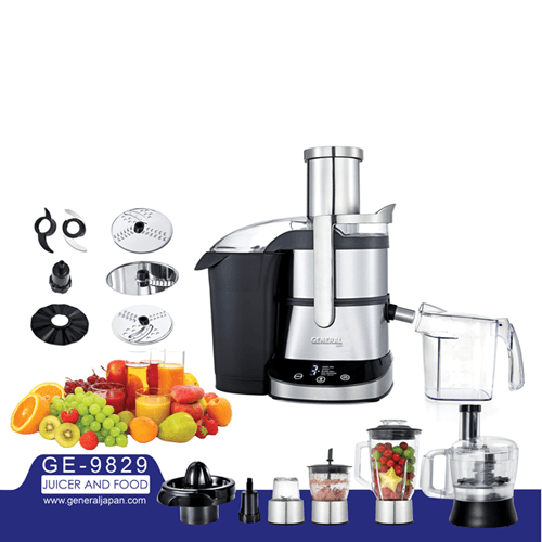 آبمیوه گیری و غذاساز جنرال مدل GE-9829 + ارسال رایگان