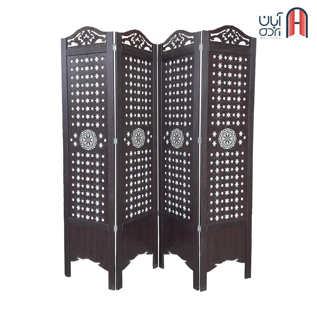 پاراوان تاجدار طرح ستاره پشت سفید