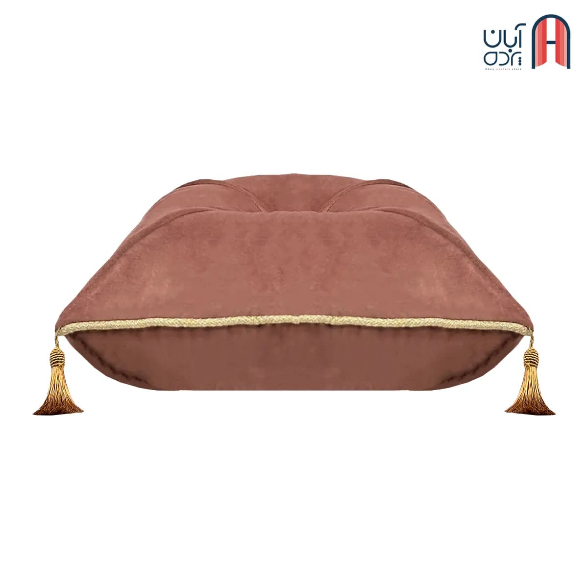 کوسن نوار دوزی مخمل کالیفرنیا کالباسی — تصویر ۴