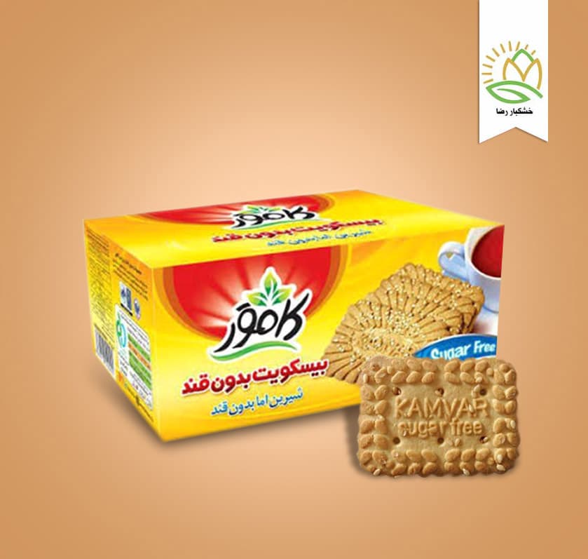 بیسکویت گندم بدون شکر