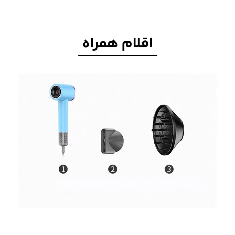 سشوار کیمی Km-6880 — تصویر ۶