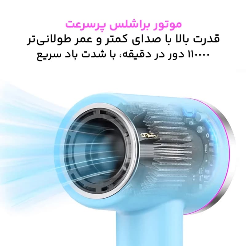سشوار کیمی Km-6880 — تصویر ۷