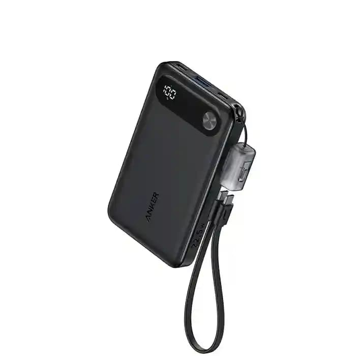 پاوربانک انکر مدل Anker A1257 ظرفیت 10000 میلی آمپر ساعت با همراه کابل USB-C