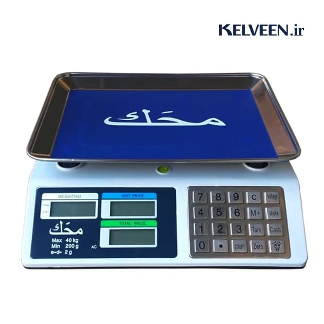 ترازوی 40 کیلویی بدون علمک محک