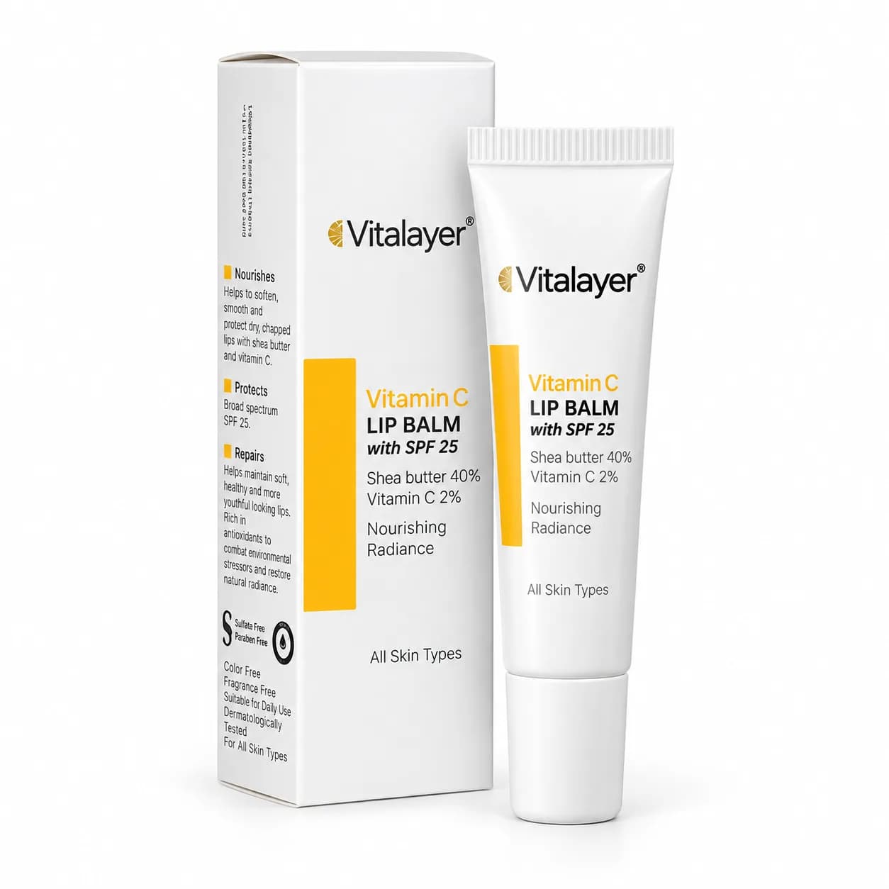 بالم لب ویتامین C ویتالیر VITALAYER با SPF25 حجم 15 میلی لیتر
